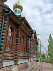В Курганском храме Серафима Саровского отремонтировали крышу