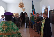 Курганские  казаки в День  России приняли присягу в казачьем храме