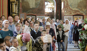 Литургия в день обре́тения мощей блгв. кн. Даниила Московского
