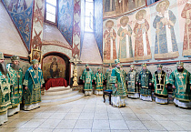 Митрополит Даниил принял участие в торжествах по случаю преставления преподобного Сергия Радонежского