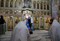Митрополит Даниил в ночь на 7 января возглавил празднование Рождества Христова в Александро-Невском соборе