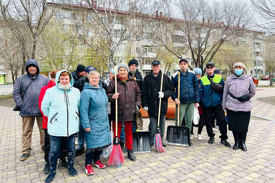 В Кургане продолжается реализация проекта «Социальная столовая «Сквер Милосердия»