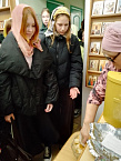 В Кургане 7-классники посетили храм и воскресную школу