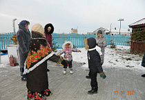 Курганские паломники встретили Рождество в храме села Рычково