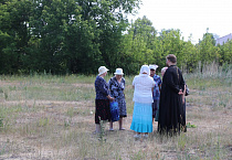 В зауральском селе Садовом началось строительство быстровозводимого храма