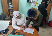 Мобильный центр гуманитарной помощи побывал в Лебяжье