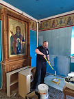 В Богоявленском соборе отремонтировали придел Петра и Февронии