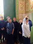 В Зауралье школьники совершили экскурсию в сельский храм