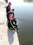 В Кургане участники проекта «Папина школа» вместе сходили на рыбалку