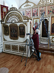 Зауральский храм Петра и Павла в Черёмухово готовят к Пасхе