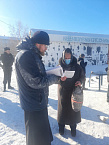 Два священника и православный психолог посетили курганский «Сквер милосердия»