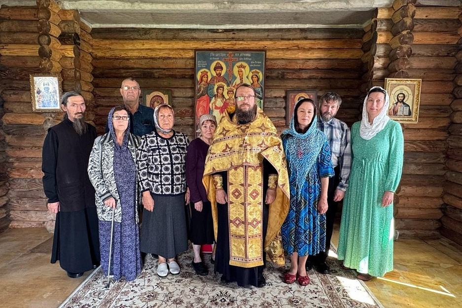 В селе Большое Чаусово продолжается молитвенный сезон
