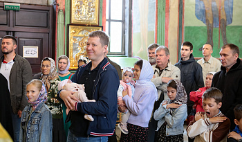 Литургия в в день Всех святых