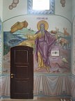 В Рождественском храме села Частоозерья к престольному празднику появились новые фрески