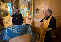 Митрополит Даниил посетил Петропавловский храм в Куртамыше