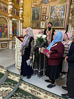 На курганском приходе священника поздравили с 70-летием