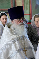 Божественная литургия в Александро-Невском кафедральном соборе города Кургана