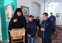 В Ильинском храме села Митино отпели усопшего иеромонаха Петра (Синчилова)