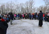 Снегоходы, лазертаг, полевая кухня: в Зауралье прошёл четвёртый зимний слёт православной молодежи