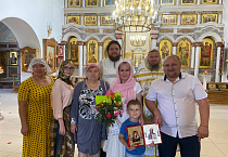 В Богоявленском соборе  города Кургана совершено  Таинство венчания