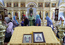 В Кургане возле Порт-Артурского храма  прошёл праздник и благотворительная ярмарка