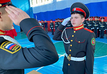 Лебяжьевский священник напутствовал казаков-кадет