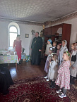 В старинном зауральском храме прошёл детский пасхальный утренник