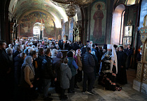 На вечерню с Чином прощения в Александро-Невский собор пришли сотни жителей Кургана