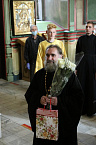 Митрополит Даниил поздравил с именинами священников Александро-Невского собора