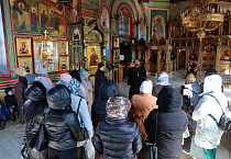 В главном соборе города Кургана встретили гостей из Луганской Народной Республики