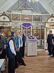 Менщиковские школьники посетили храм Матроны Московской в селе Садовое