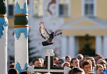 Митрополит Даниил принимает участие в торжествах в честь преподобного Сергия Радонежского в Троице-Сергиевой лавре