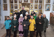 Зауральский храм посетили четвероклассники сельской школы