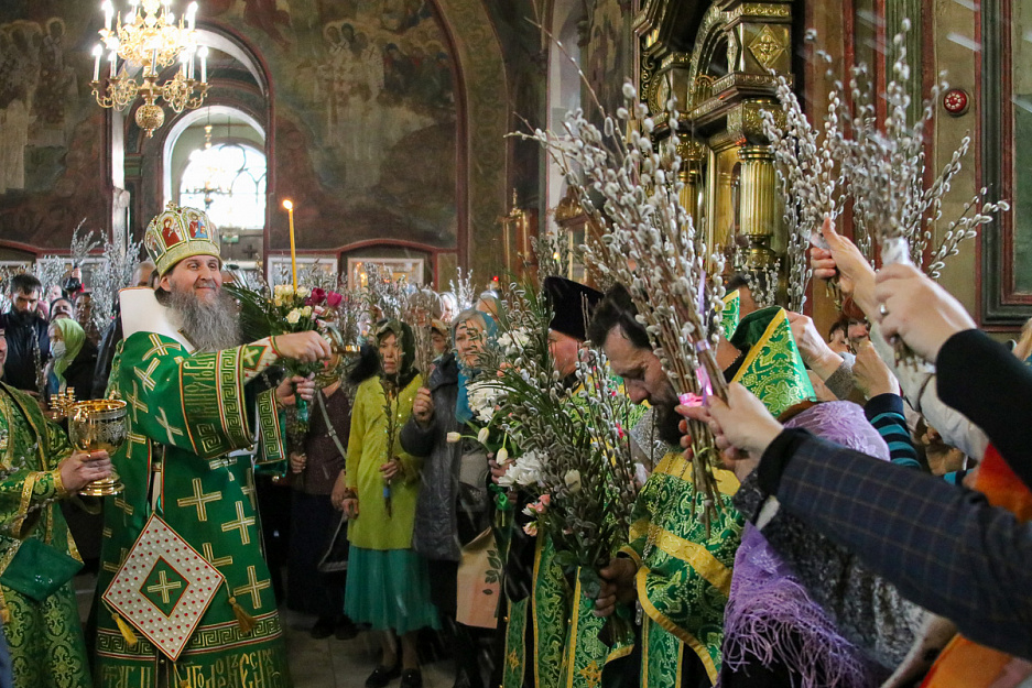 Митрополит Даниил совершит чин освящения верб в Александро-Невском соборе города Кургана