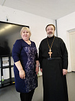 Петуховский священник побывал в сельской школе
