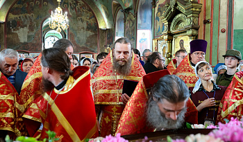 Литургия в день памяти Мч. Василиска