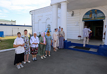 В Петропавловском храме города Куртамыша прошла служба двух архиереев