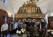 Курганские гимназисты впервые посетили храм