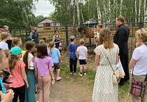В Кургане дети  из православной и воскресной школ посетили ипподром