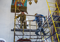 В курганском храме великомученика Пантелеимона завершился ремонт