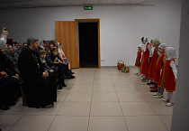 В Богоявленском соборе города Кургана 1 марта отпраздновали масленицу.