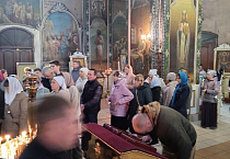 В храме села Введенское сугубо почтили память праведного Симеона Верхотурского