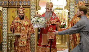 Литургия в день обре́тения мощей блгв. кн. Даниила Московского