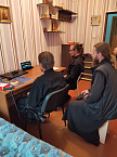 Братия Чимеевского мужского монастыря приступила к обучению на курсах для монашествующих