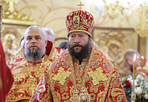 В Кургане митрополит Даниил возглавил Литургию в день своего тезоименитства