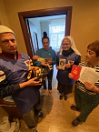 В сентябре «Экипаж милосердия» Порт-Артурского храма вновь посетил многодетные семьи