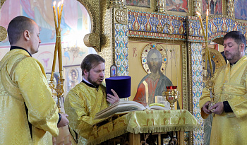 Александро-Невский кафедральный собор. Божественная Литургия