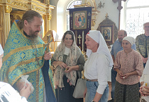 В курганском храме поздравили с именинами всех прихожанок по имени Наталья