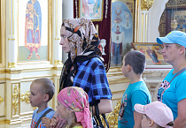 В Кургане возле Порт-Артурского храма  прошёл праздник и благотворительная ярмарка