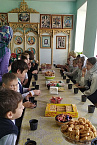 Православные гимназисты помолились в Благовещенском храме Кургана